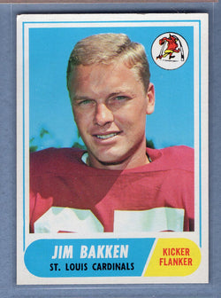 1968 Topps #8 Jim Bakken (a) EX  GO207