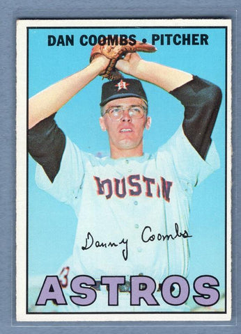 1967 Topps #464 Dan Coombs EX   GO50B