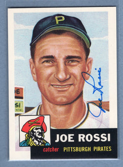 1991 Topps Archives #74 Joe Rossi Autograph Auto signed