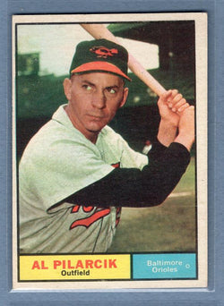 1961 Topps #62 Al Pilarcik EX   GO269