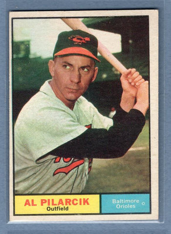 1961 Topps #62 Al Pilarcik EX   GO269
