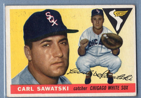1955 Topps #122 Carl Sawatski(2) VG GO9058