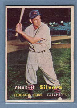1957 Topps #255 Charlie Silvera VG-EX     GO80
