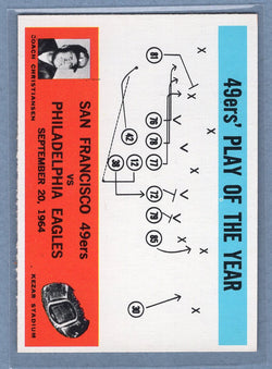 1965 Philadelphia #182 San Francisco 49ers (a) EX-MT  GO85