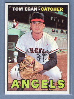 1967 Topps #147 Tom Egan EX-MT  GO523