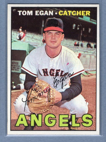 1967 Topps #147 Tom Egan EX-MT  GO523