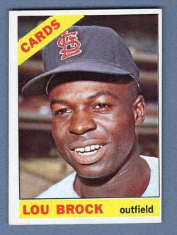 1966 Topps #125 Lou Brock (HOF) EX-MT  GO466