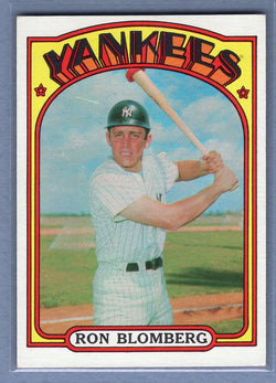1972 Topps #203 Ron Blomberg Ex-Nm