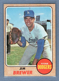 1968 Topps #298 Jim Brewer EX  GO250