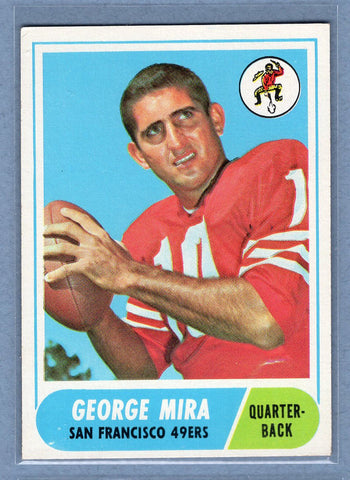 1968 Topps #9 George Mira (b) EX  GO207