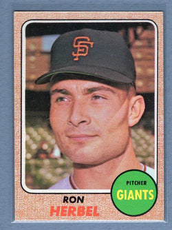 1968 Topps #333 Ron Herbel EX-MT  GO534