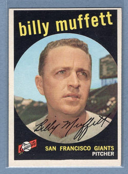 1959 Topps #241 Billy Muffett EX-MT  GO176
