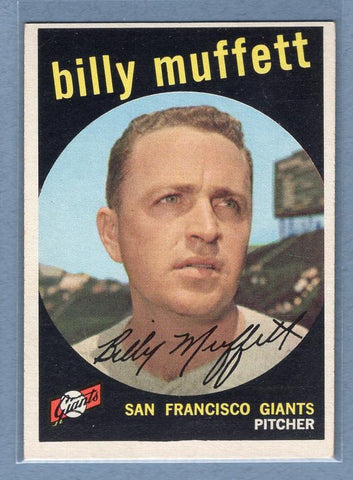 1959 Topps #241 Billy Muffett EX-MT  GO176