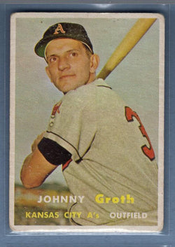 1957 Topps #360 Johnny Groth VG-EX     GO80