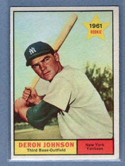 1961 Topps #68 Deron Johnson EX   GO269