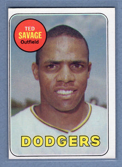 1969 Topps #471 Ted Savage (b) EX  GO700