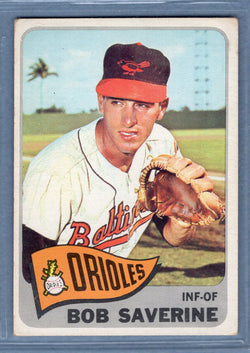 1965 Topps #427 Bob Saverine VG-EX  GO320