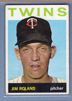 1964 Topps #341 Jim Roland (a) VG  GO441