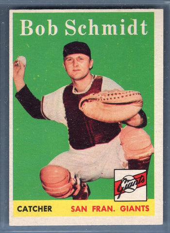 1958 Topps #468 Bob Schmidt EX  GO401