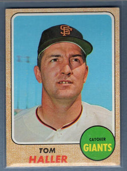 1968 Topps 185 Tom Haller VG-EX SET BREAK