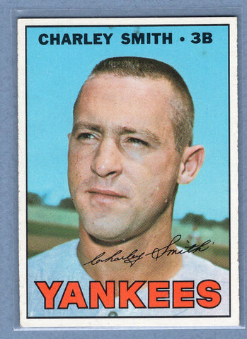 1967 Topps #257 Charley Smith EX  GO215