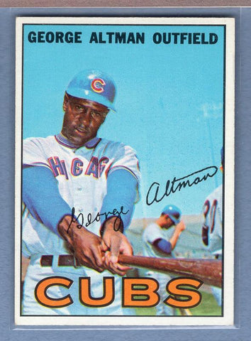 1967 Topps #87 George Altman EX  GO225