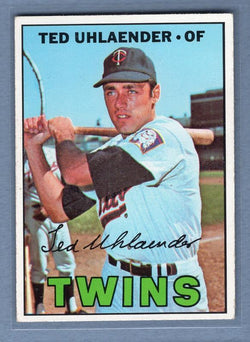 1967 Topps #431 Ted Uhlaender EX G0416B