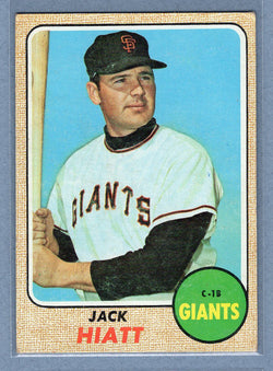 1968 Topps #419 Jack Hiatt (a)  EX  GO550
