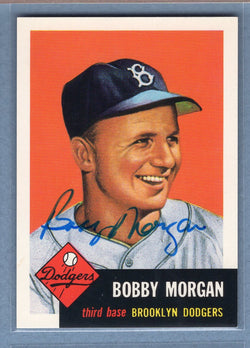 1991 Topps Archives #85 Bobby Morgan Autograph Auto signed
