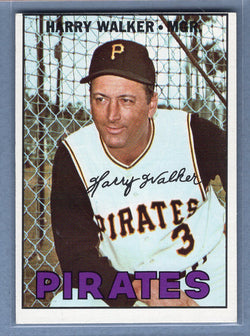 1967 Topps #448 Harry Walker EX     GO323