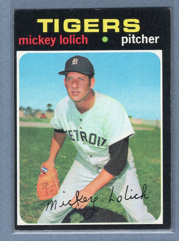 1971 Topps #133 Mickey Lolich (c) EX  GO950