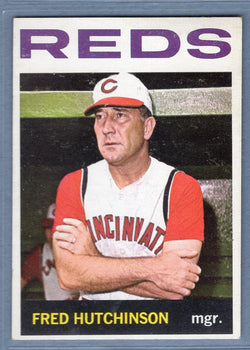 1964 Topps #207 Fred Hutchinson VG-EX  GO319