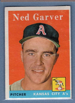 1958 Topps #292 Ned Garver  VG  GO501