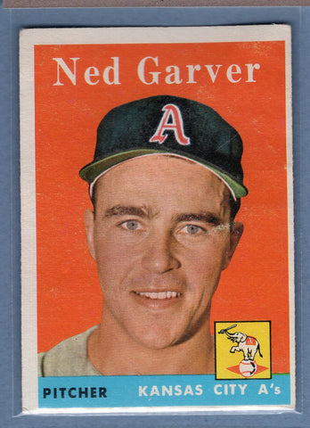 1958 Topps #292 Ned Garver  VG  GO501