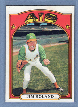 1972 Topps #464 Jim Roland EX-MT  GO900