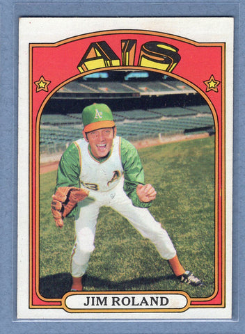 1972 Topps #464 Jim Roland EX-MT  GO900