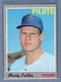 1970 Topps #31 Marty Pattin  (b) EX-MT  GO750