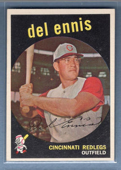 1959 Topps #255 Del Ennis EX-MT  GO176