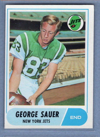 1968 Topps #13 George Sauer (c) EX  GO207