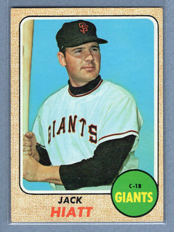 1968 Topps #419 Jack Hiatt (c)  EX-MT  GO550