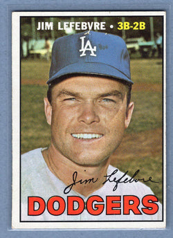 1967 Topps #260 Jim Lefebvre EX  GO215