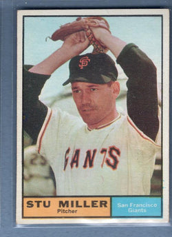 1961 Topps #72 Stu Miller EX   GO269