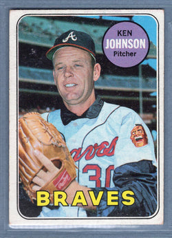 1969 Topps #238 Ken Johnson EX  GO661