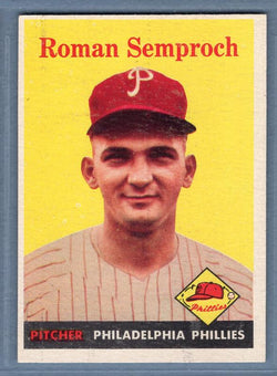 1958 Topps #474 Roman Semproch EX  GO401