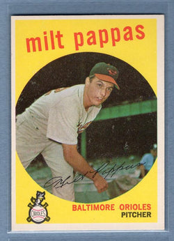 1959 Topps #391 Milt Pappas EX-MT  GO200