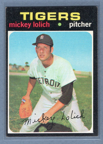 1971 Topps #133 Mickey Lolich (f) EX  GO950