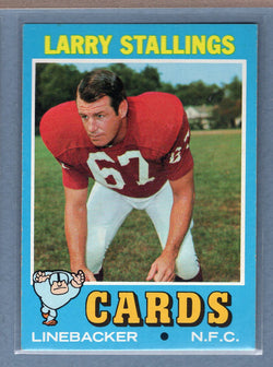 1971 Topps #93 Larry Stallings (a) EX-MT  GO600