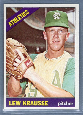 1966 Topps #256 Lew Krausse NM  GO475