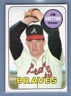 1969 Topps #154 Jim Britton (a) EX-MT  GOWAYY