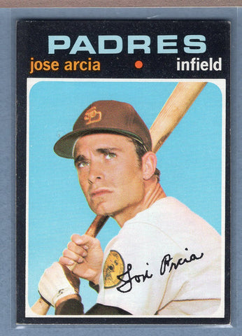 1971 Topps #134 Jose Arcia (b) EX  GO950